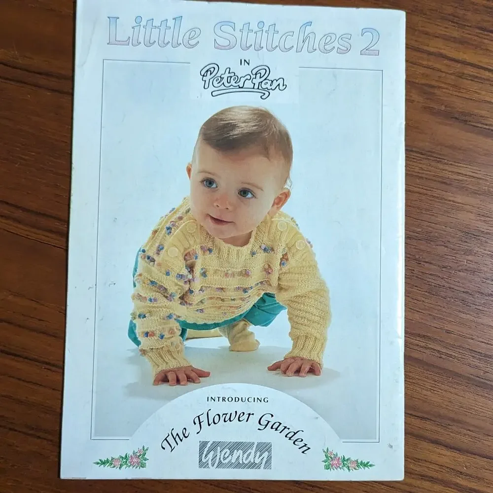 Little Stitches 2 in Peter Pan Baby Knitting Pattern Book